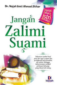 Image of Jangan Zalimi Suami